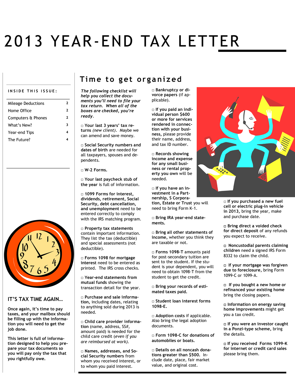 2013 Year end  letter 1